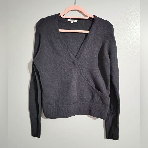 NWT Madewell Donegal Wrap-Front Pullover Sweater - Picture 1 of 4
